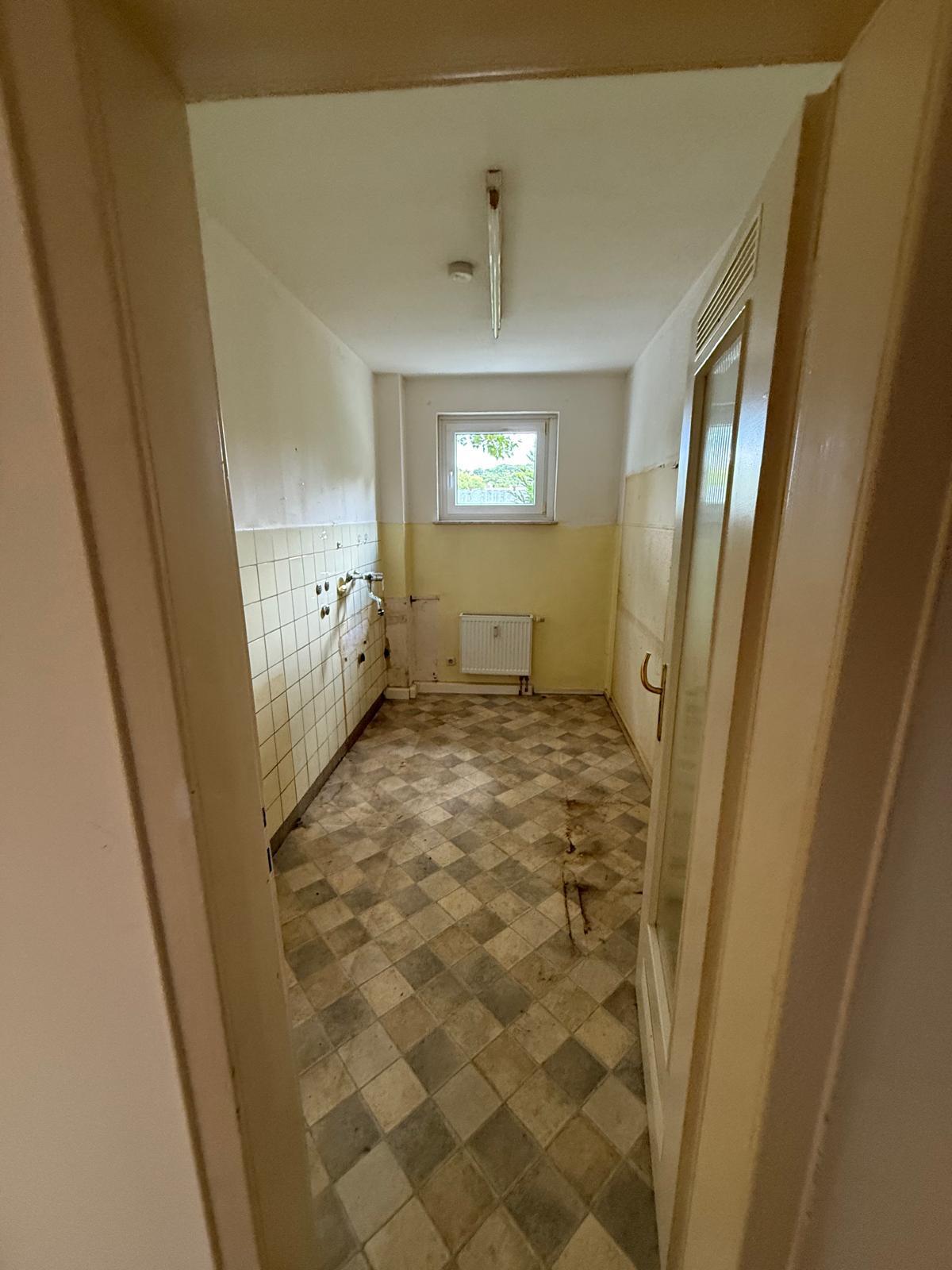 Küche, vor der Endreinigung