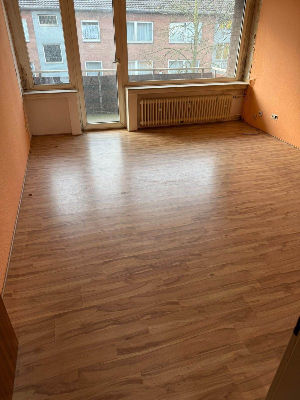 Zimmer, nach der Räumung