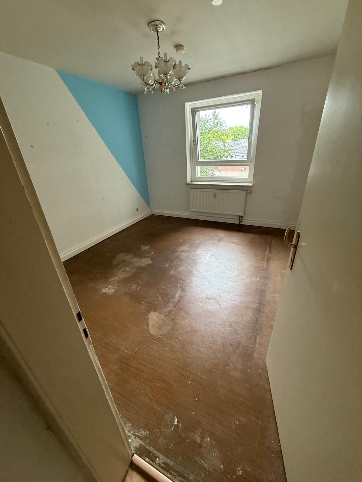 Zimmer, nach der Räumung